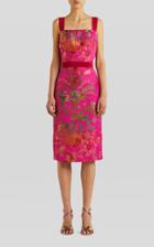 Moda Operandi Etro Grosgrain-trimmed Jacquard Midi Dress