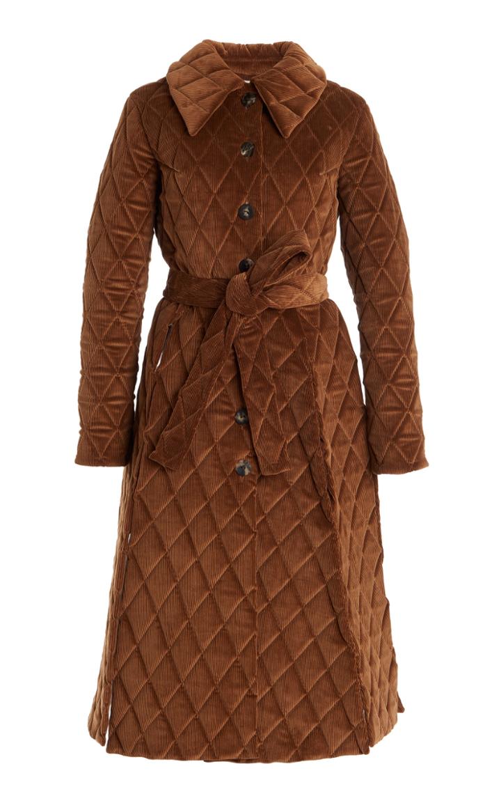 Moda Operandi A.w.a.k.e. Mode Quilted Cotton Coat