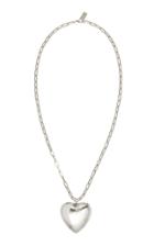 Moda Operandi Lauren Rubinski 14k White Gold Heart Necklace