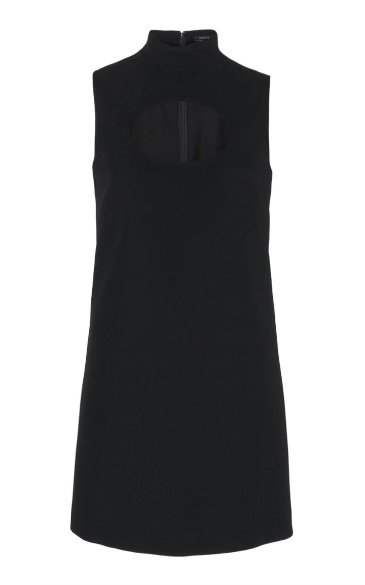 Andrew Gn Turtleneck Jersey Knit Dress