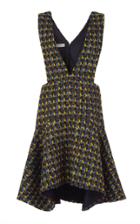 Delpozo Tweed Pinafore Dress