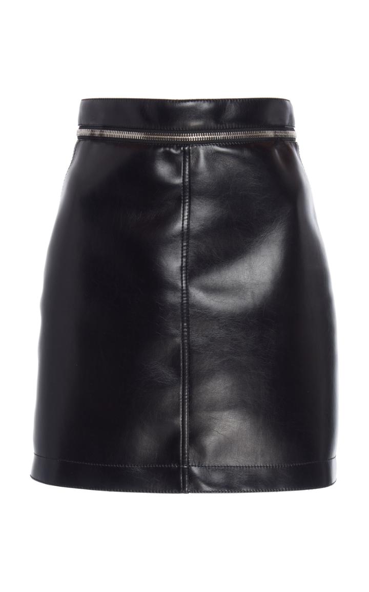 Philosophy Di Lorenzo Serafini Vegan Patent Leather Pencil Skirt