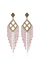 Madhuri Parson Jadau Peacock Chandelier Earrings