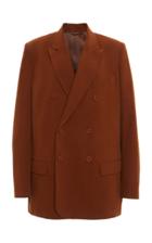 Moda Operandi Attico Classic Double Breasted Relaxed Blazer
