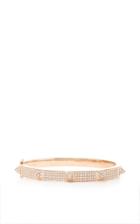 Anita Ko All Diamond Oval Spike Bracelet