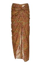 Moda Operandi Khaite Louie Satin Sarong Size: 2