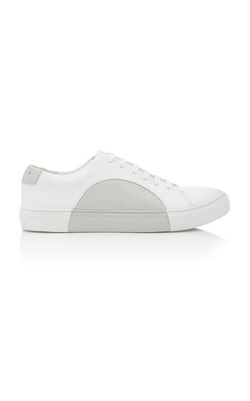 They New York Grey And White Circle Low Sneaker