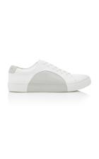 They New York Grey And White Circle Low Sneaker
