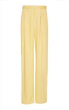 Ralph Lauren Ferra Pleated Silk High-rise Wide-leg Trousers