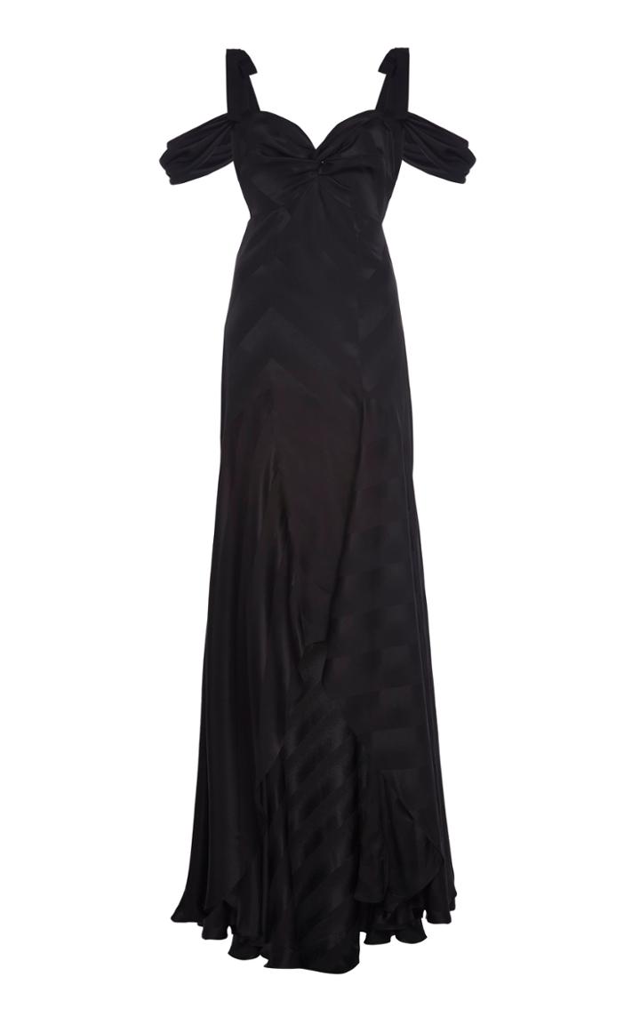Moda Operandi Silvia Tcherassi Sotavento Striped Silk Dress Size: S