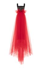 Rasario Tulle Gown With Train