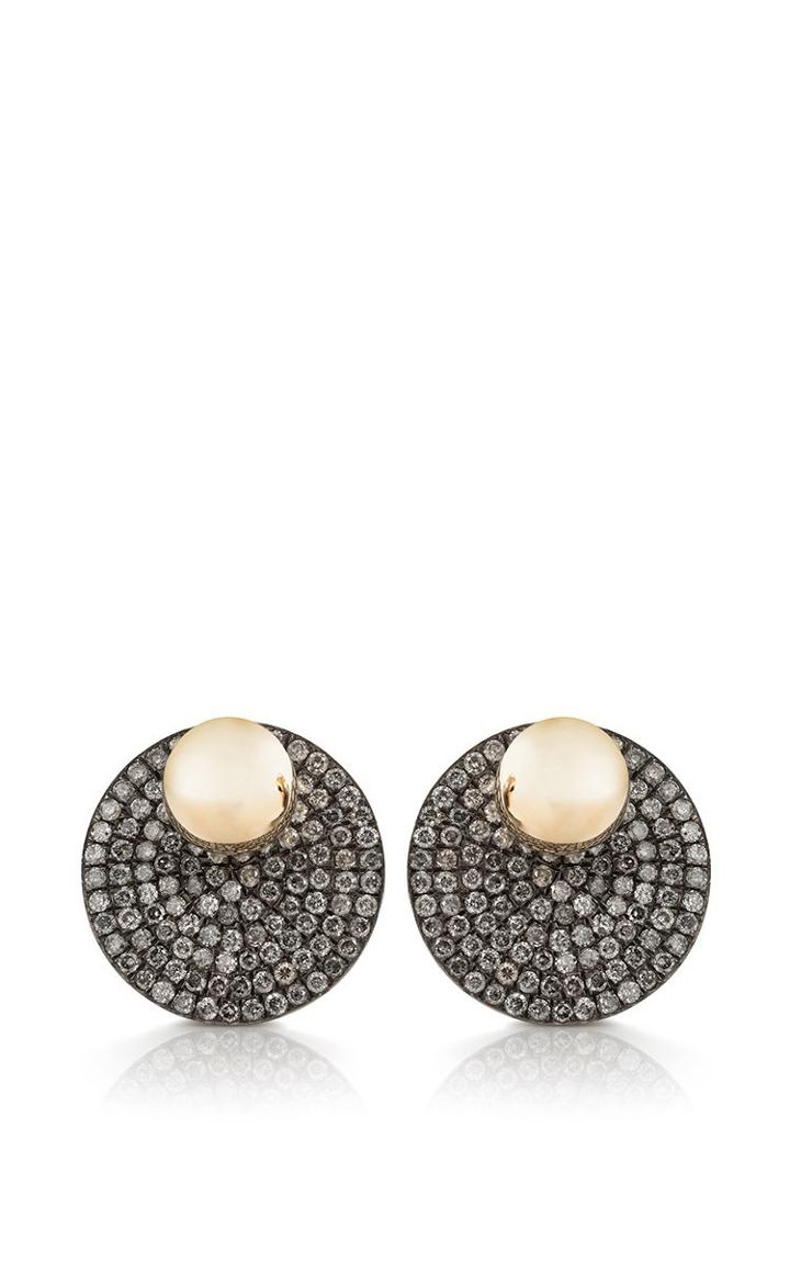 Spinelli Kilcollin Saturn Gris Earrings