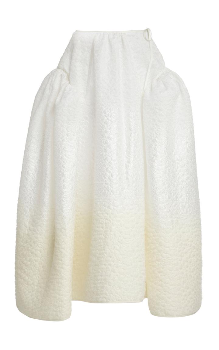 Moda Operandi Cecilie Bahnsen Ling Cloque Midi Skirt