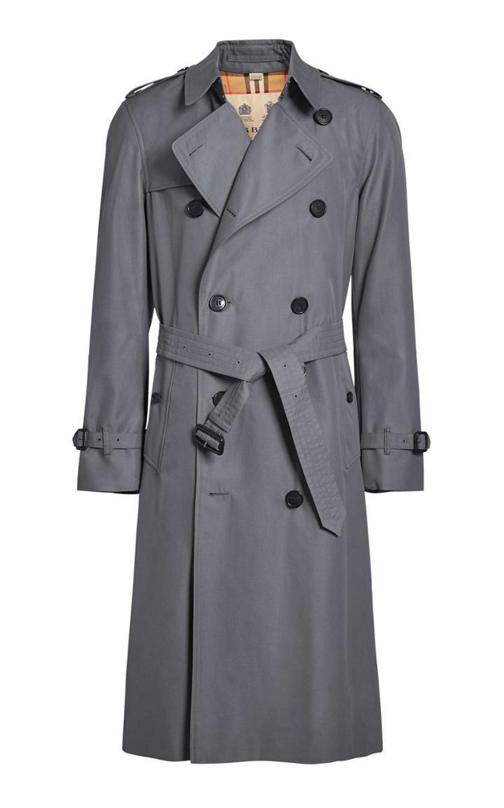 Burberry Heritage Refresh Slim Fit Long Trench