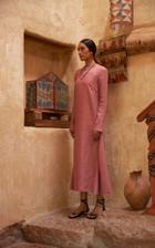 Albus Lumen Tula Linen Midi Dress