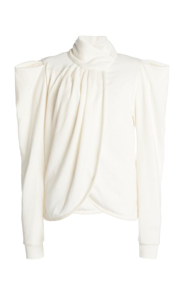 Moda Operandi Johanna Ortiz Only Words Knit Mockneck Top