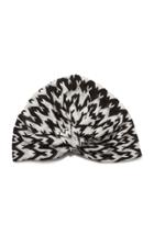 Missoni Black And White Printed Turban
