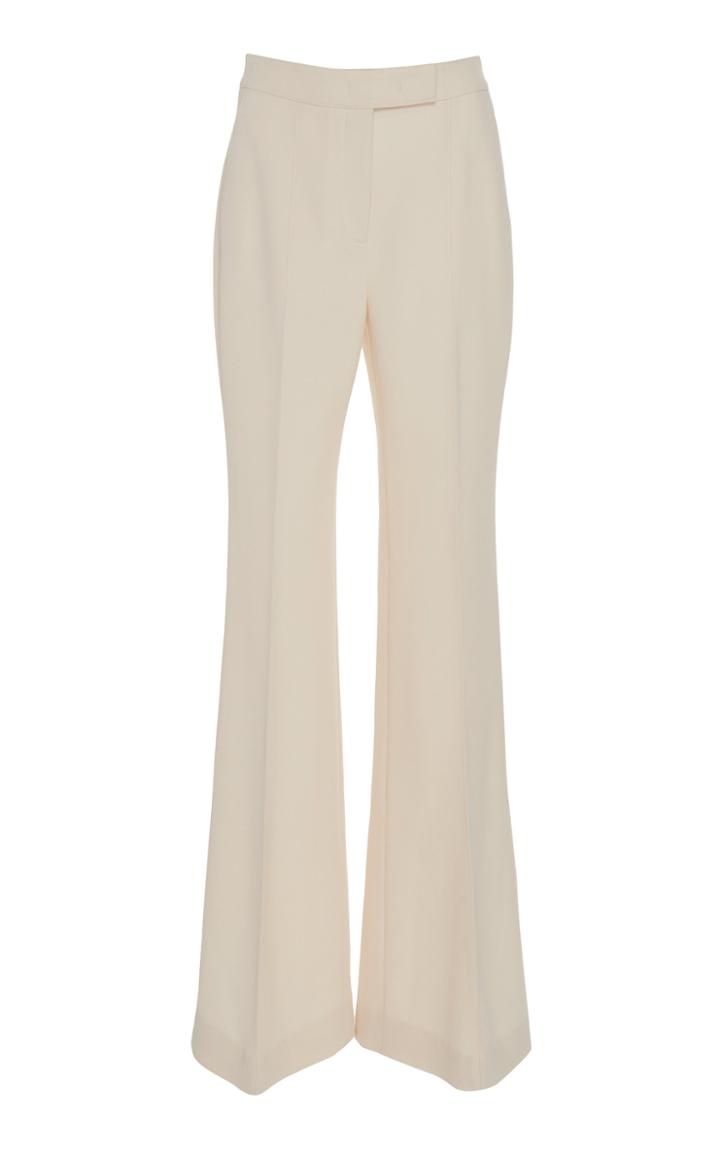 Gabriela Hearst Leda Flared Wool Trouser