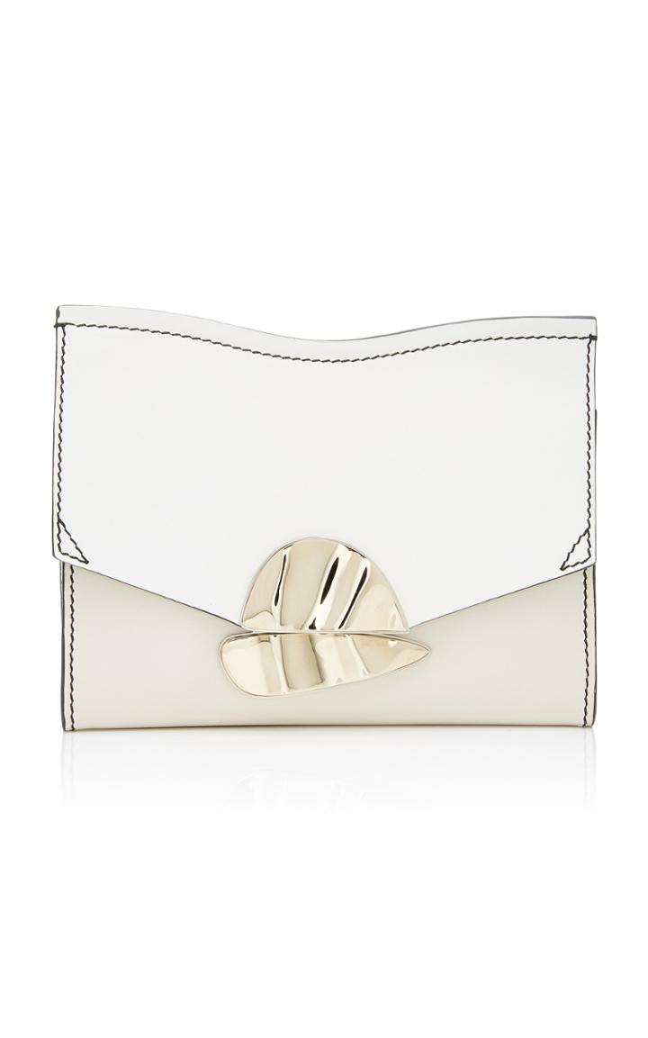 Proenza Schouler Small Curl Chain Leather Clutch