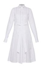 Rahul Mishra Daraj Button Front Cotton Shirt Dress