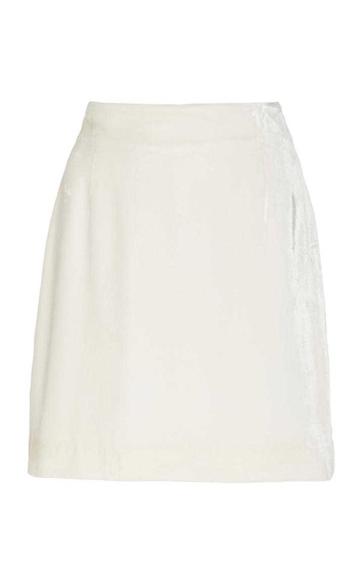 Marei 1998 Ixora Velvet Mini Skirt