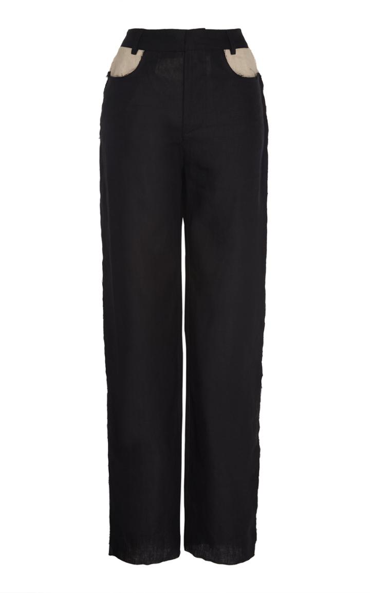 Moda Operandi Albus Lumen Lumen High-rise Linen Pants Size: 6
