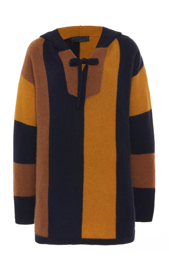 Moda Operandi The Elder Statesman Stripe Sin Baja Cashmere Sweater Size: Xxs