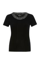 Paule Ka Cashmere Short Sleeve Knit