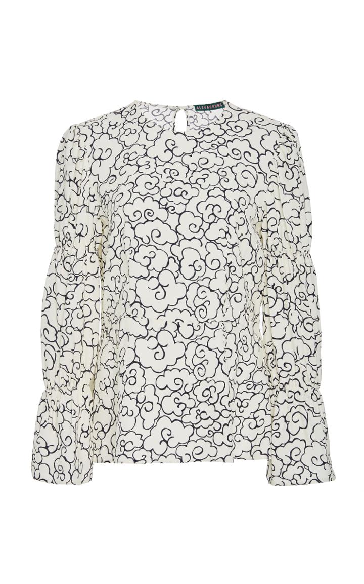 Alexachung Printed Cady Blouse