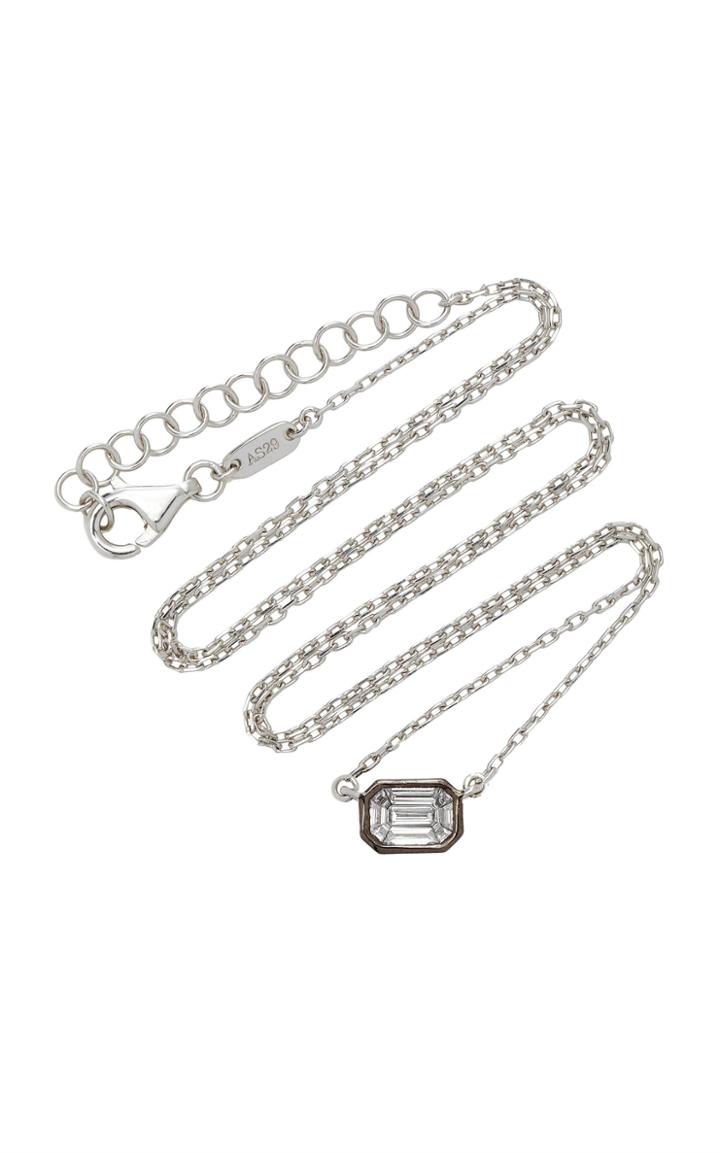 As29 Big Illusion Diamond Chain Necklace