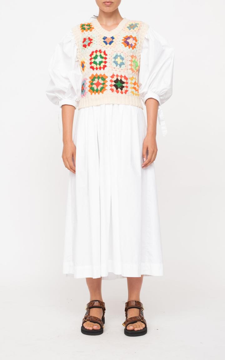 Moda Operandi Sea Gabriela Crochet Cotton Combo Dress