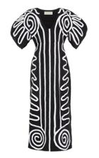 Mara Hoffman Melia Printed Cotton-blend Midi Dress
