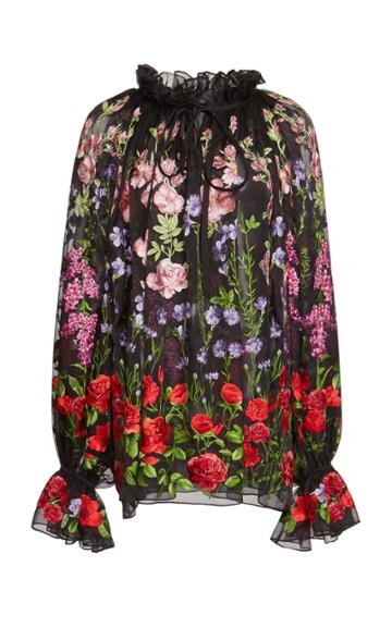 Dolce & Gabbana Embroidered Floral Blouse