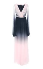 Pamella Roland Chiffon Jumpsuit