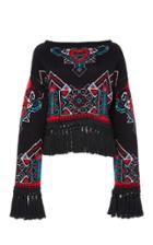 Philosophy Di Lorenzo Serafini Cotton Blend Knit Pullover