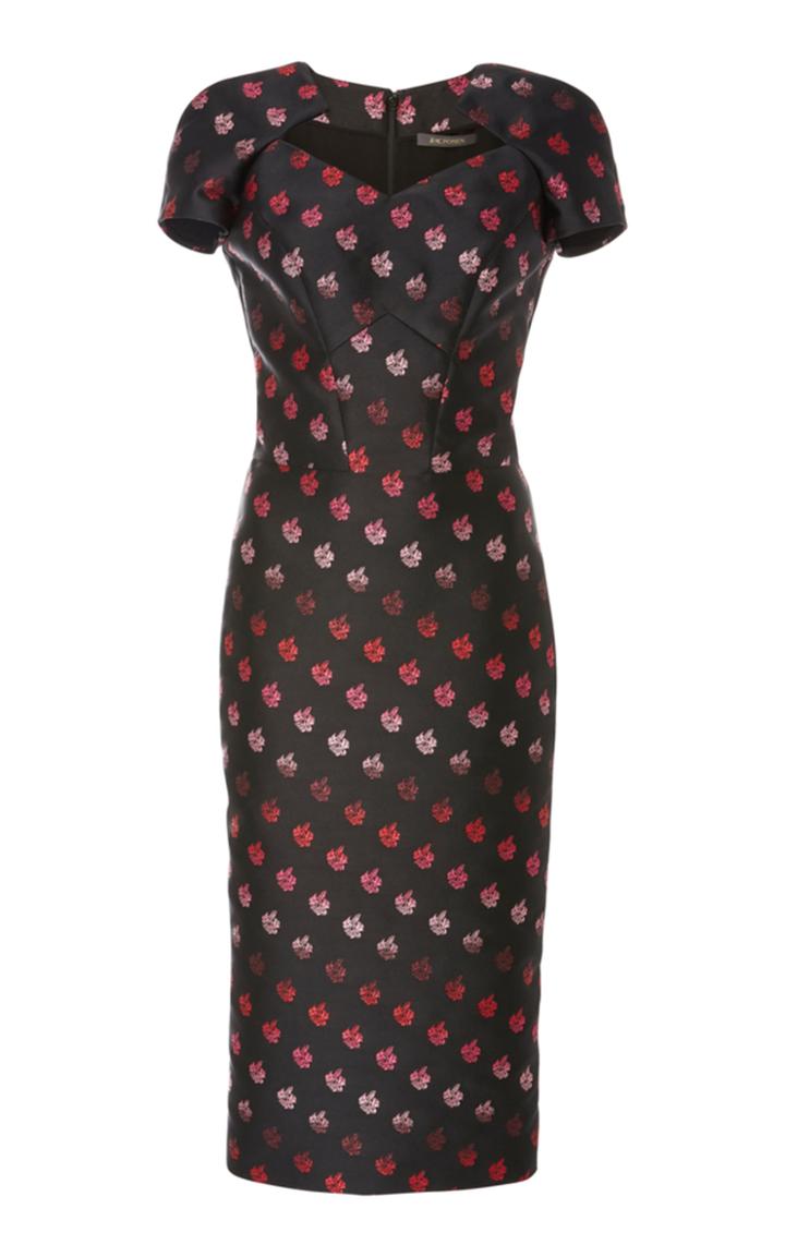 Zac Posen Patterned A-line Dress