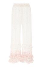 Loveshackfancy Kently Ruffled Hem Pant