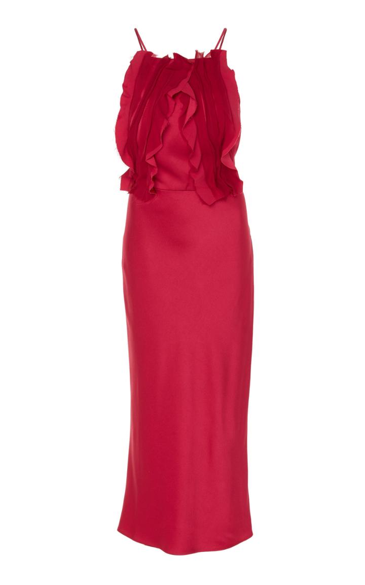 Jason Wu Collection Ribbon Crepe Satin Dress