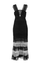 Jonathan Simkhai Fringe Bandeau Dress