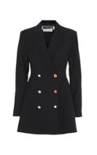 Rotate Double-breasted Mini Blazer Dress