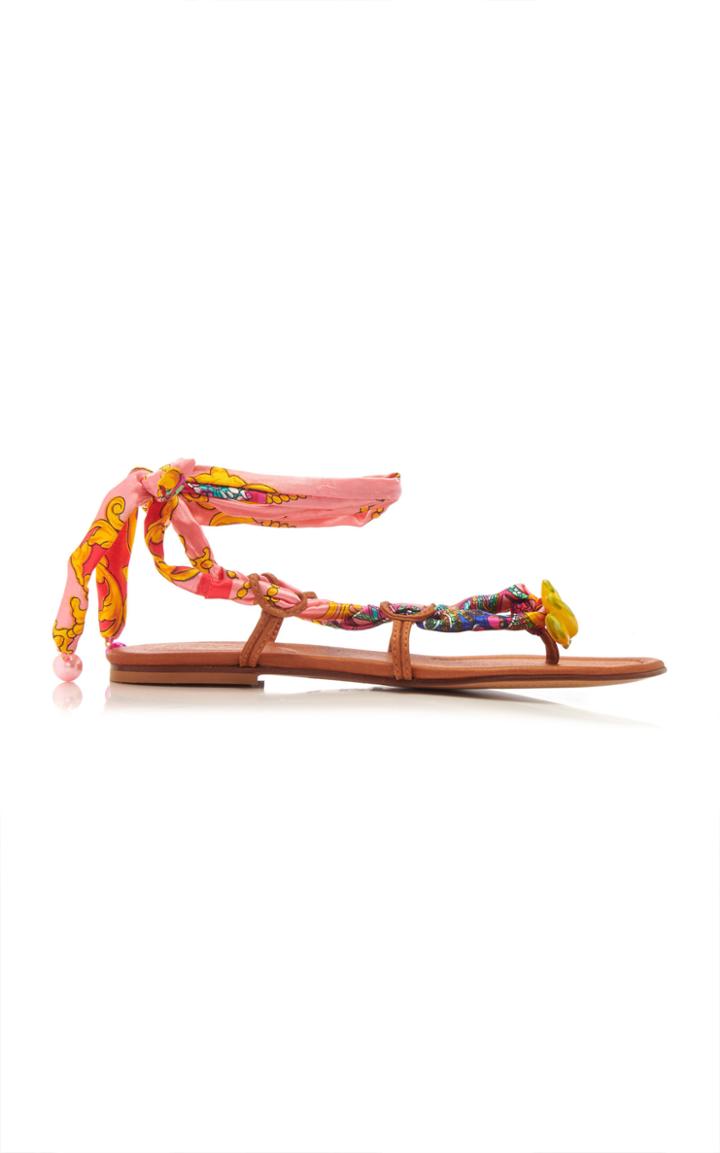 Alameda Turquesa Belle Lace Up Sandals