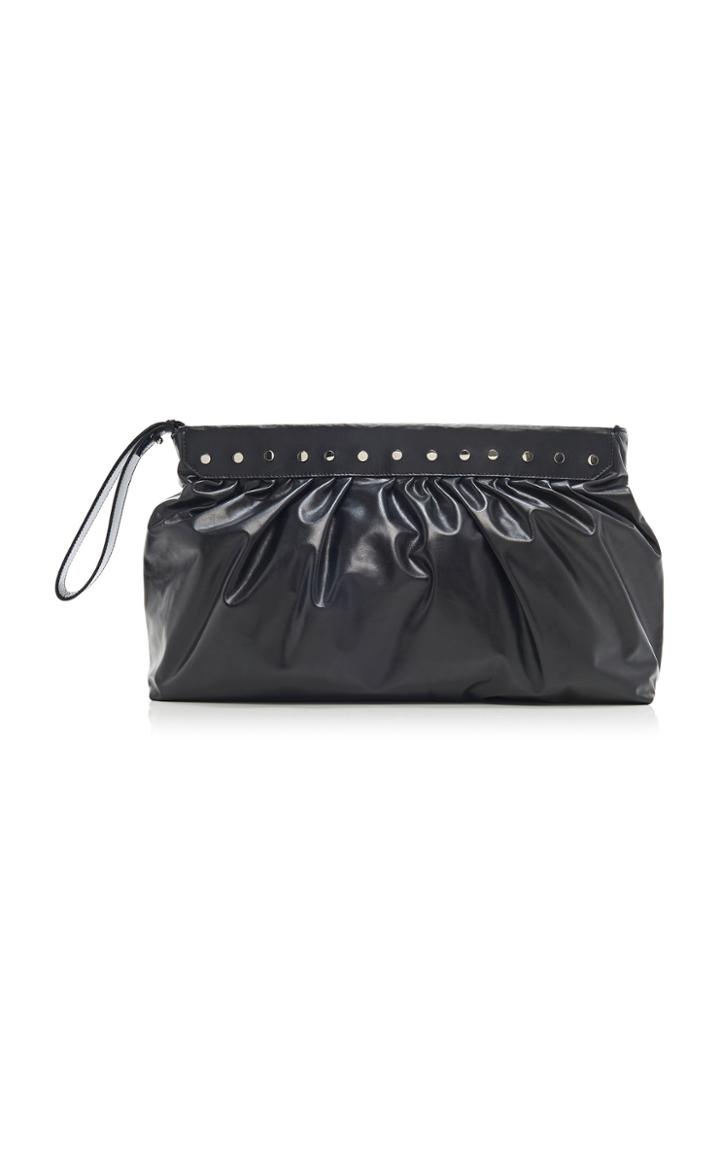 Moda Operandi Isabel Marant Luzel Studded Leather Clutch