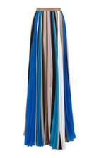 Prabal Gurung Pleated Maxi Skirt