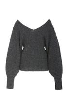 Moda Operandi Mara Hoffman Olla Cold-shoulder Alpaca-blend Sweater