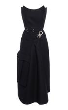 Prada Strapless Rounded Neckline Dress