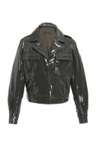 Zeynep Aray Patent Leather Jacket