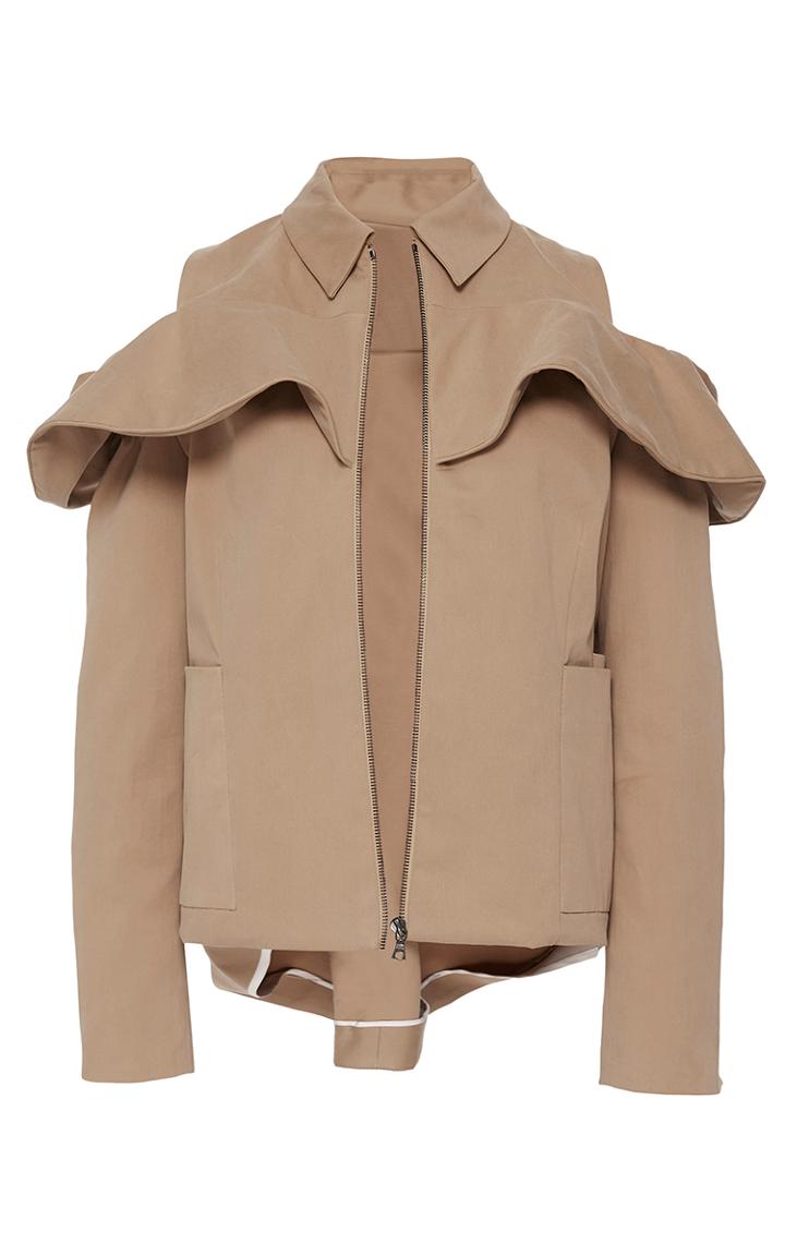 Jonathan Simkhai Cold Shoulder Zip Jacket