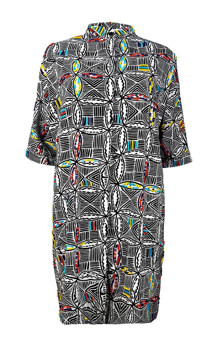 Mochi Koko Shirt Dress