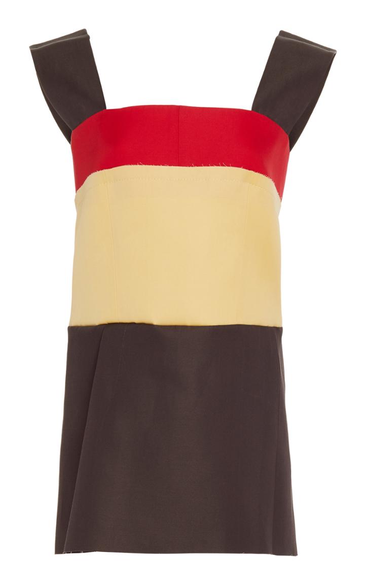 Marni Double Silk Cotton Tank Top