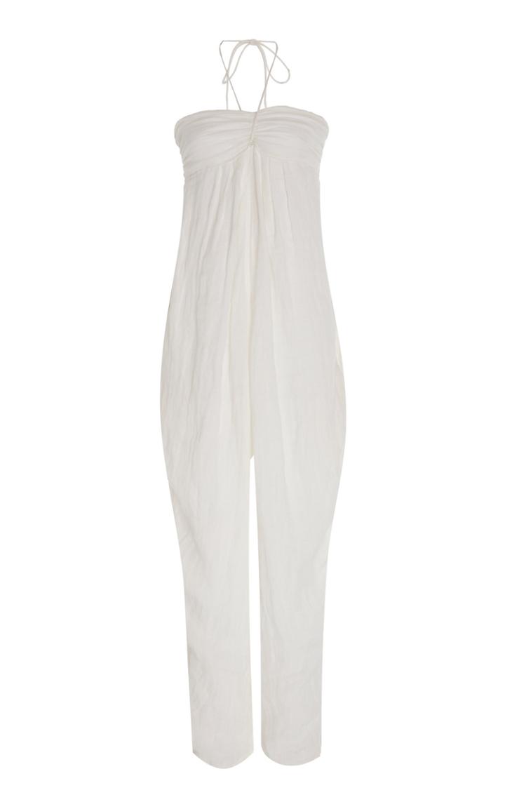 Isabel Marant Garland Halterneck Linen Jumpsuit